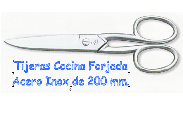 Tijera cocina Forjada Tijera cocina Forjada