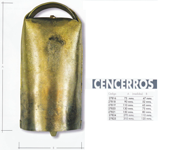 Cencerros grandes Cencerros grandes